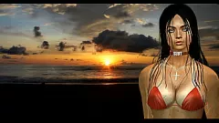 play Trío húmedo y salvaje en una casa de playa con la sexy latina Sofia Cyreide