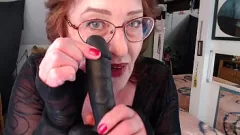 play ناضجة أحمر الشعر DawnSkye1962 يهيمن مع CBT والاتصال بالاسم في G-سلسلة