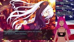 Play Watch as VTuber LewdNeko gets steamy in this exclusive hentai livestream playing My Girlfriend is the President! Part 5